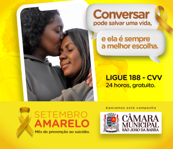 Banner Câmara Municipal SJB